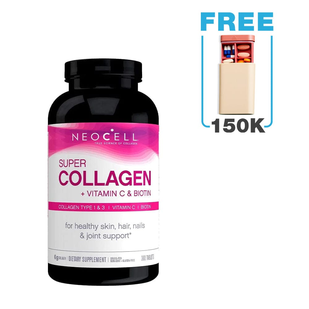 Viên uống NeoCell Super Collagen +C Type 1&3 (360 viên)