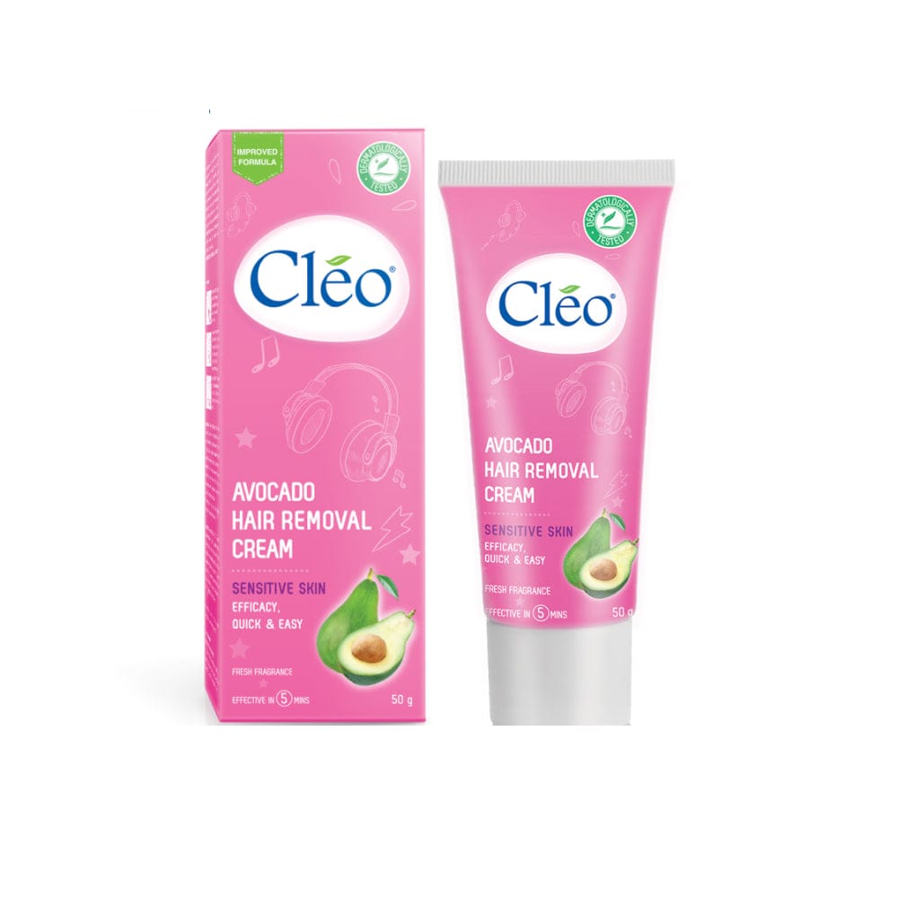 Kem Tẩy Lông Cleo Avocado cho Da Nhạy Cảm Hair Removal Cream Sensitive Skin (25g)