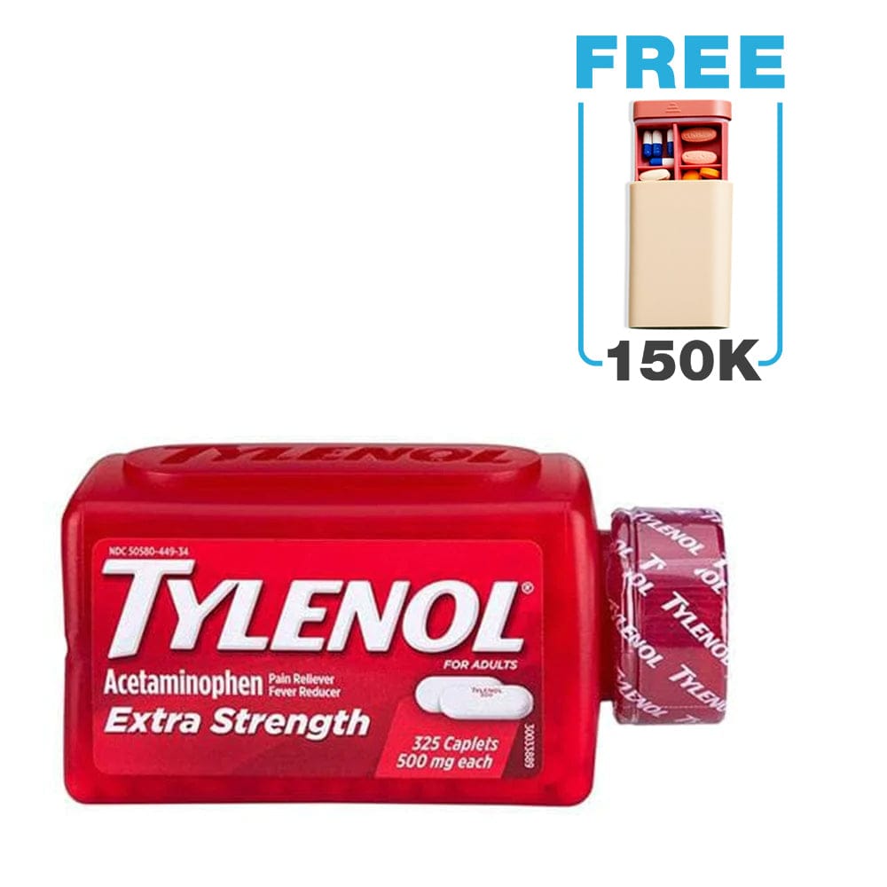 Viên uống giảm đau, hạ sốt Tylenol Extra Strength with Acetaminophen (325 viên)