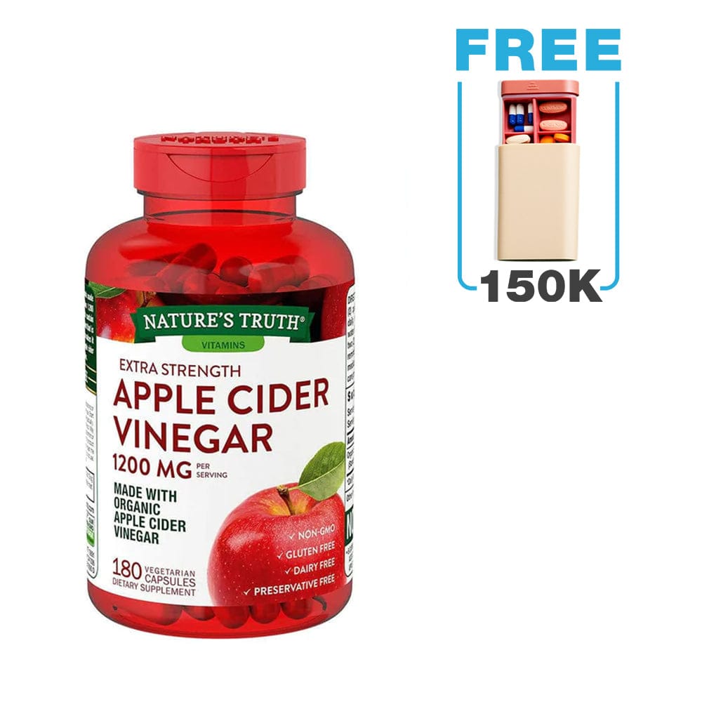 Viên uống giảm cân Apple Cider Vinegar 1200mg (180 viên)