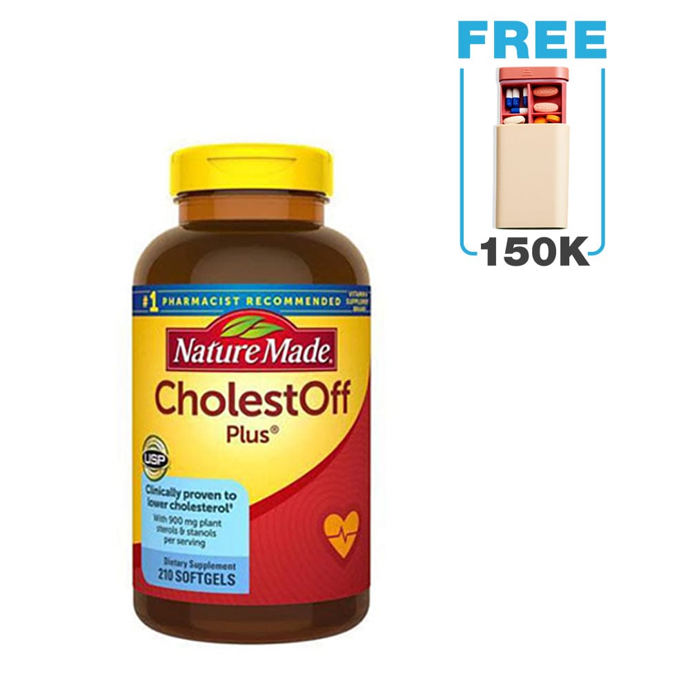 Viên uống giảm Cholesterol Nature Made CholestOff Plus 210 viên