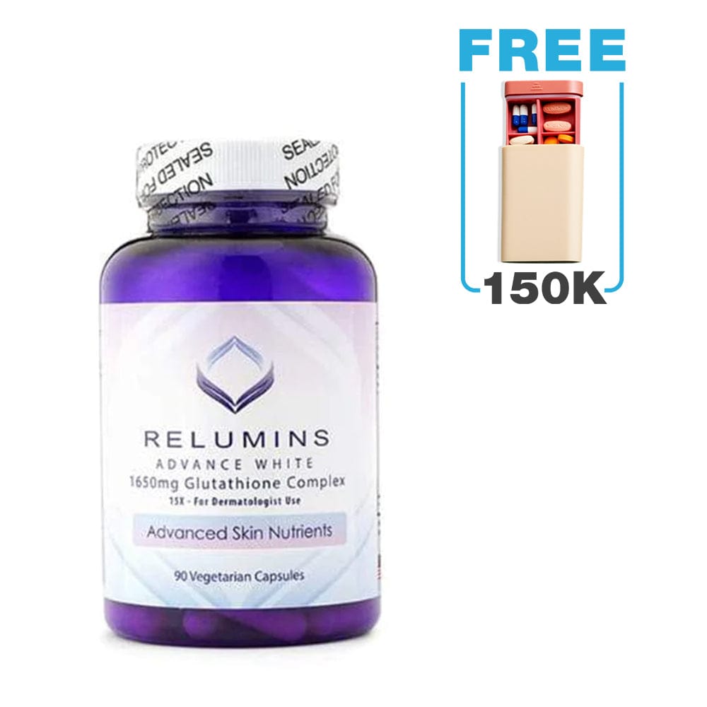 Viên Uống Hỗ Trợ Trắng Da Relumins Advance White 1650mg (90 viên)