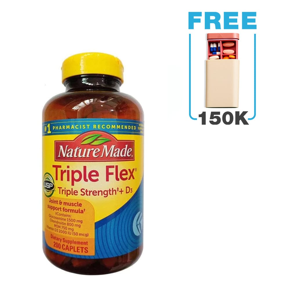 Viên uống bổ xương khớp Triple Flex Nature Made (200 viên)